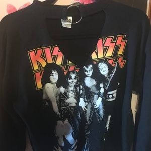 KISS black sweater